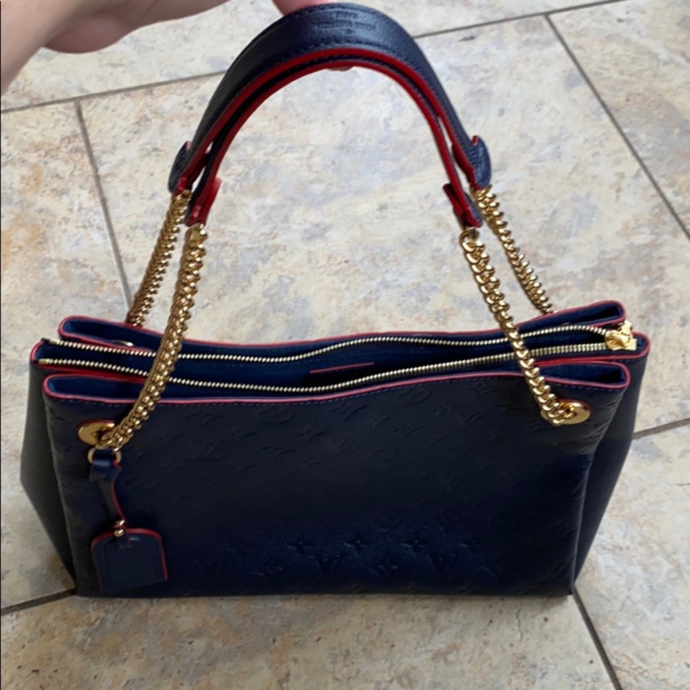 Louis Vuitton MM Surene midnight blue